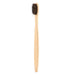 Mandotos EcoPure bamboo toothbrush with soft bristles and biodegradable handle, eco-friendly oral hygiene tool.