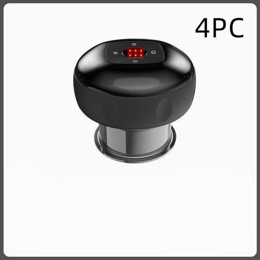 Mandotos electric cupping massage device with modern vacuum therapy for muscle relief and skin stimulation.