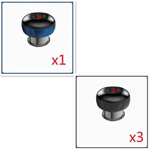 Mandotos electric cupping massage device for vacuum therapy, with adjustable cups and ergonomic design for muscle relief.