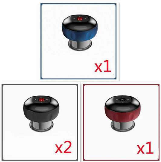 Mandotos electric cupping massage device with vacuum therapy for muscle relief and skin rejuvenation.