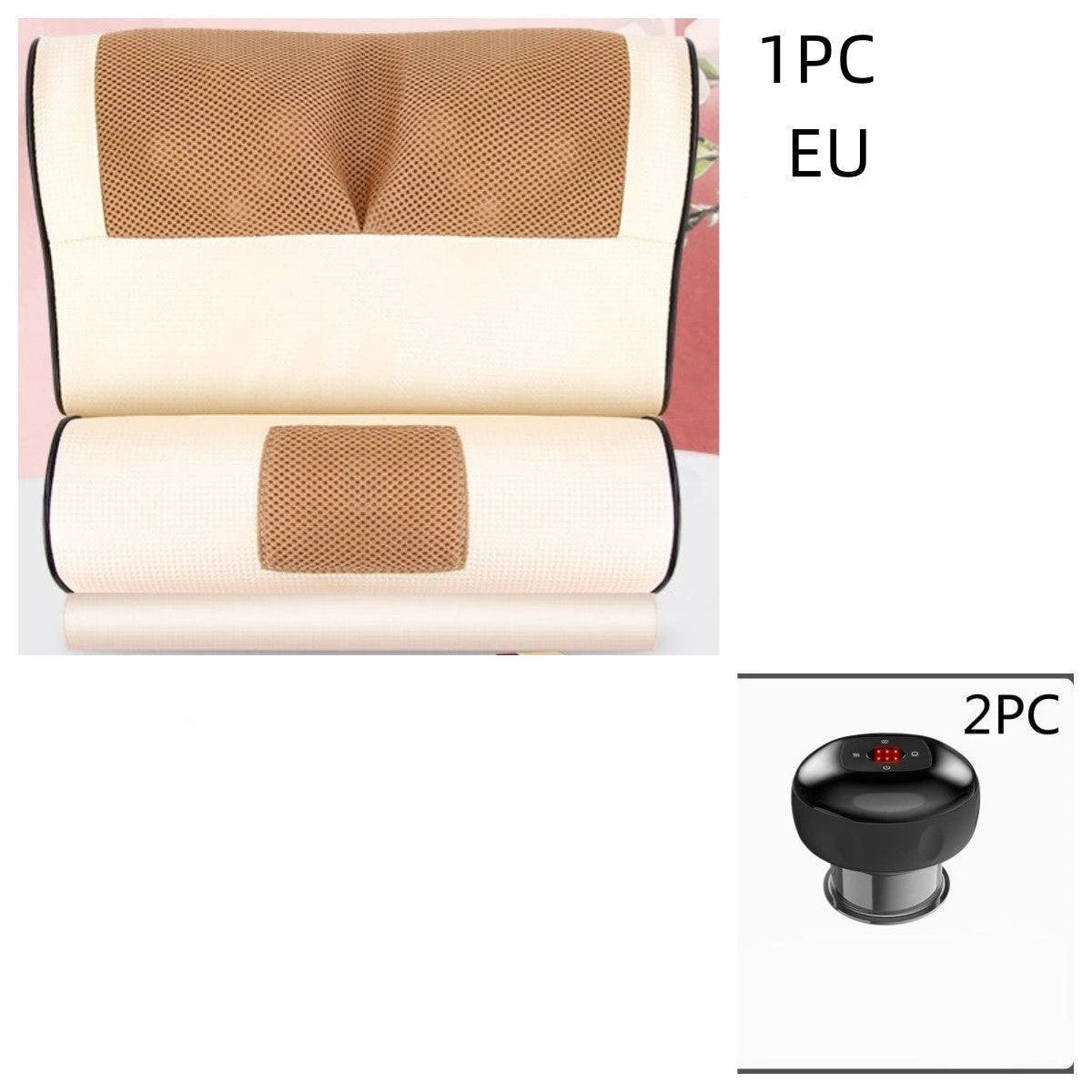 Mandotos electric cupping massage device with vacuum therapy for muscle relief and skin rejuvenation, shown in a close-up image.