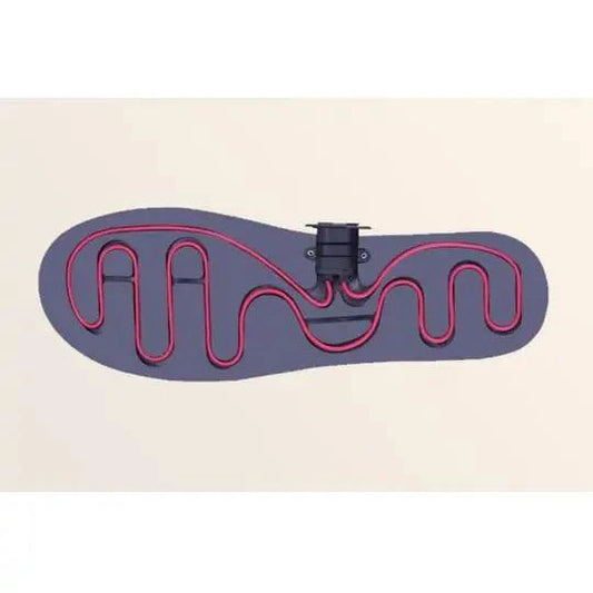 Mandotos electric heated shoes with insulated design and adjustable heating elements for warmth and comfort.