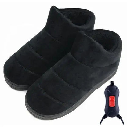 Mandotos electric heated shoes with adjustable temperature controls and insulated design for warmth and comfort.