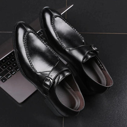 Elegant leather Oxfords by MANDOTOS featuring classic design and polished finish, perfect for formal and stylish occasions.