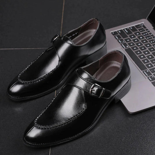 Elegant leather Oxfords by MANDOTOS featuring classic design and polished finish for stylish formal wear.