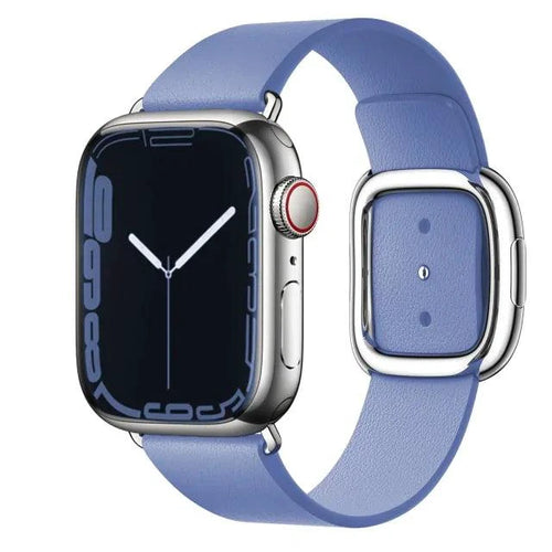 Elegant leather strap by MANDOTOS featuring smooth, high-quality leather and sleek design for stylish accessories.