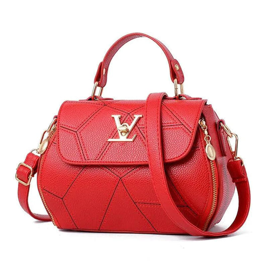 Elegant MANDOTOS leather tote bag with sturdy handles and sleek design, perfect for everyday use and stylish accessory.