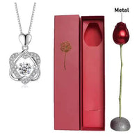 Elegant rose gold heart necklace by MANDOTOS featuring a delicate chain and a charming heart pendant.