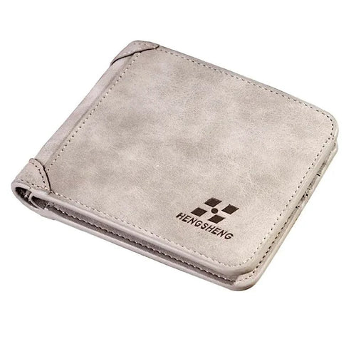 Mandotos Elite Fold Leather Wallet with multiple card slots and sleek design, showcasing high-quality brown leather.