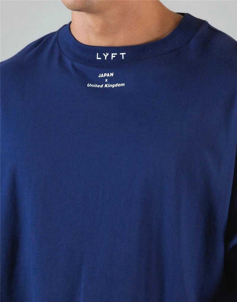 Mandotos Japan & UK cotton shirt for gym, featuring a comfortable fit and stylish design ideal for athletic wear.