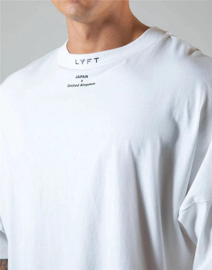 Mandotos Japan&UK cotton shirt for gym, featuring a comfortable fit and stylish design, ideal for activewear and casual exercise.