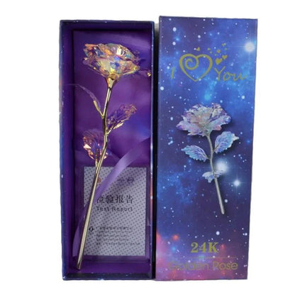 Mandotos Eternal Rose Glamour with a preserved pink rose in elegant glass display, showcasing luxury floral decor.