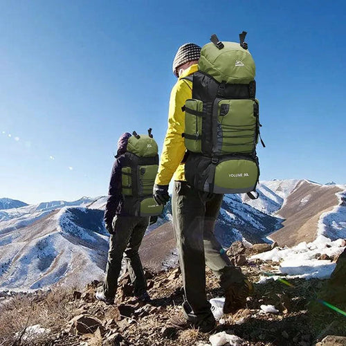 Mandotos Expedition Pro Backpack with multiple compartments, padded straps, and durable design for outdoor adventures.