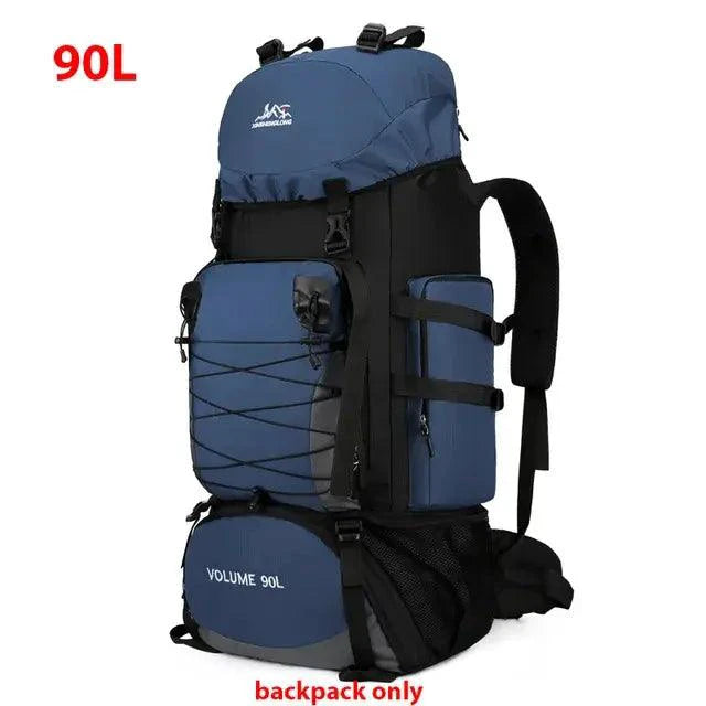 Mandotos Expedition Pro Backpack with multiple compartments, padded straps, durable fabric, and ergonomic design for outdoor travel.