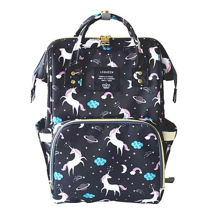 Mandotos Fashion Mummy Maternity Nappy Bag with multiple compartments and stylish design for moms on the go.