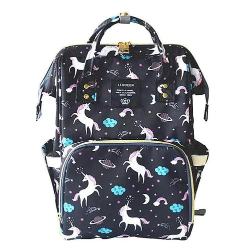 Mandotos Fashion Mummy Maternity Nappy Bag with multiple compartments and stylish design for moms on the go.