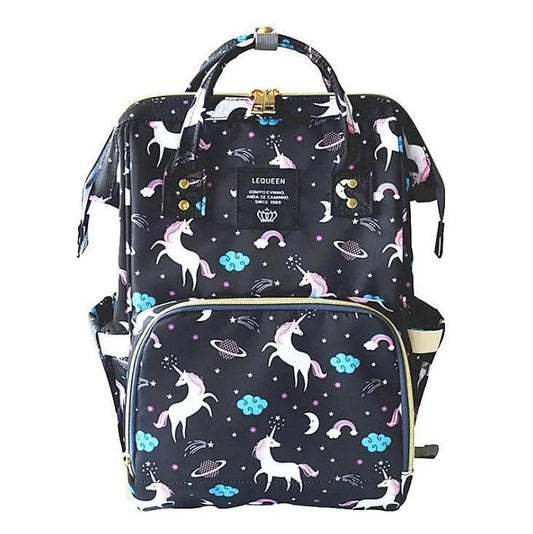 Mandotos Fashion Mummy Maternity Nappy Bag with multiple compartments and stylish design for moms on the go.