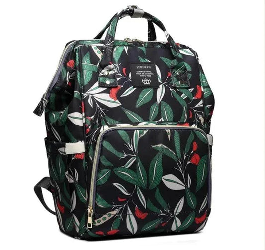 Mandotos Fashion Mummy Maternity Nappy Bag with multiple compartments and stylish design for moms on the go.