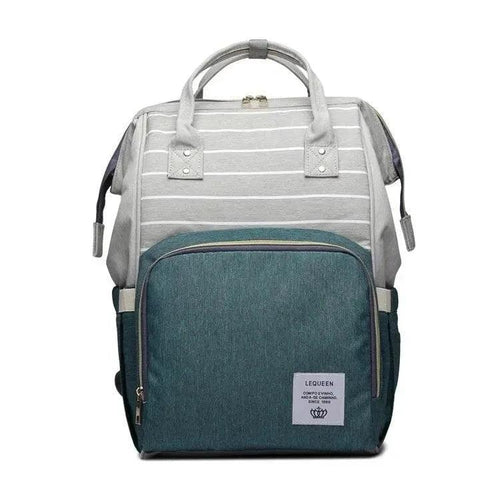 Mandotos Fashion Mummy Maternity Nappy Bag with multiple compartments and stylish design for new moms.