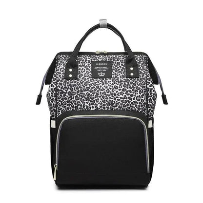 Mandotos Fashion Mummy Maternity Nappy Bag with multiple compartments and stylish design for moms on the go