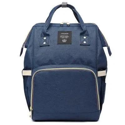Mandotos Fashion Mummy Maternity Nappy Bag with multiple compartments and adjustable straps for convenient baby essentials storage.