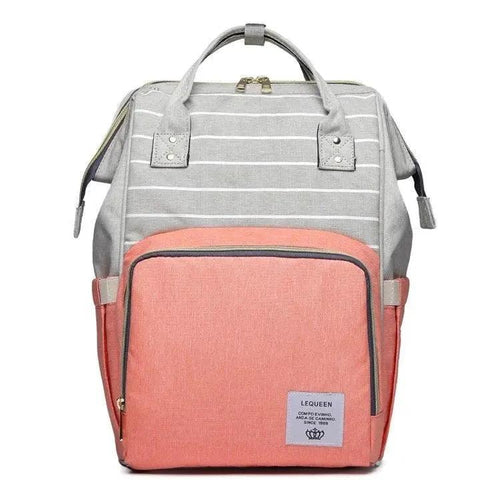 Mandotos Fashion Mummy Maternity Nappy Bag with multiple compartments and stylish design for moms on the go.