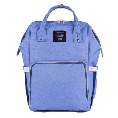 Mandotos Fashion Mummy Maternity Nappy Bag showing multiple compartments and stylish design for moms on the go.