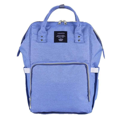 Mandotos Fashion Mummy Maternity Nappy Bag showing multiple compartments and stylish design for moms on the go.