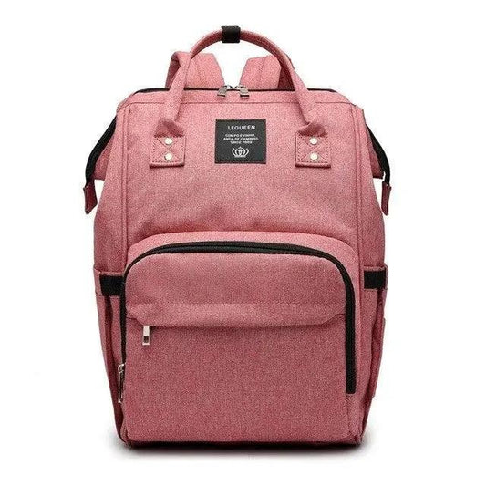 Mandotos Fashion Mummy Maternity Nappy Bag with multiple compartments and stylish design for moms on the go.