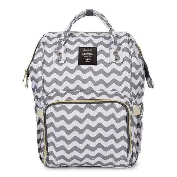 Mandotos Fashion Mummy Maternity Nappy Bag with multiple compartments and stylish design for moms on the go.
