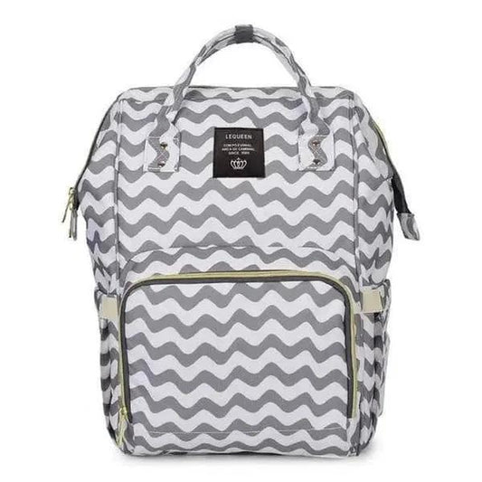 Mandotos Fashion Mummy Maternity Nappy Bag with multiple compartments and stylish design for moms on the go.
