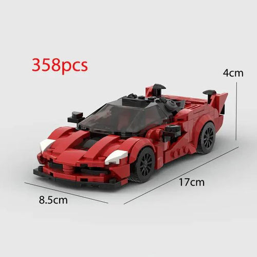 Mandotos Ferrari F1 racing toy car with red body and detailed design, perfect for racing play and collection.