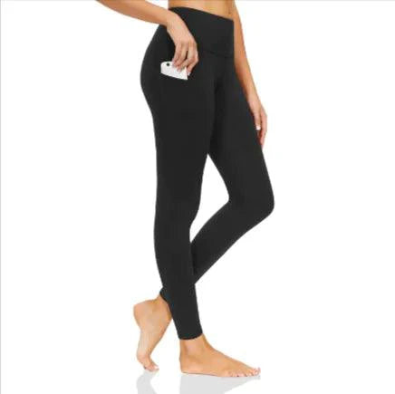 Mandotos FlexiForm high-waist fitness leggings featuring stretchy fabric and a sleek, supportive fit for workouts and active wear.