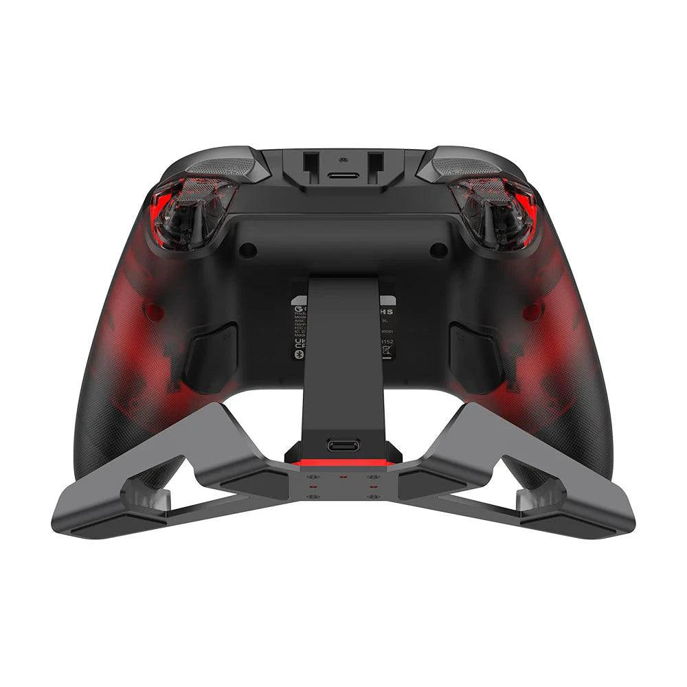 Mandotos GameSir Cyclone 2 wireless Bluetooth controller for Nintendo Switch, iPhone, and Android with Hall Effect Joysticks.