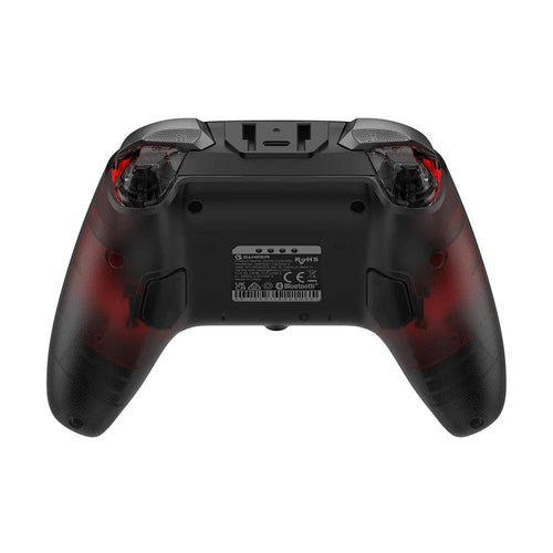 Mandotos GameSir Cyclone 2 wireless controller with Bluetooth, Hall Effect joystick for Nintendo Switch, iPhone, and Android gaming.