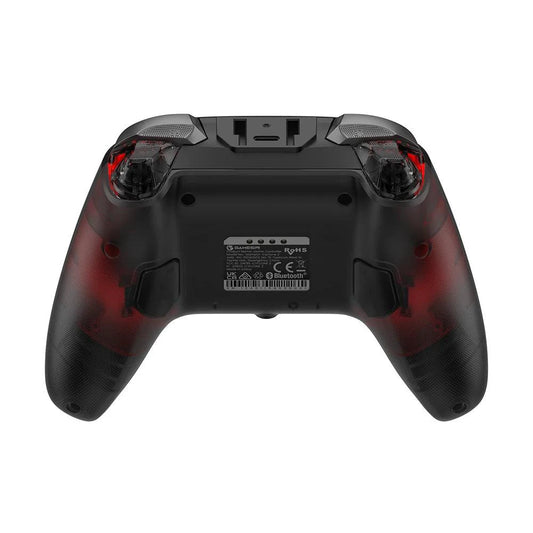 Mandotos GameSir Cyclone 2 wireless controller with Bluetooth, Hall Effect joystick for Nintendo Switch, iPhone, and Android gaming.
