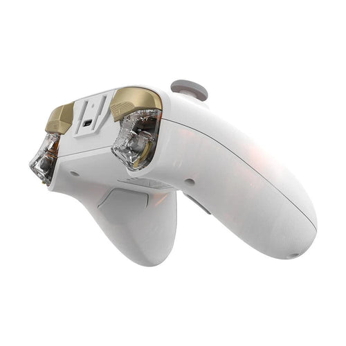 Mandotos GameSir Cyclone 2 wireless Bluetooth controller for Nintendo Switch, iPhone, and Android with Hall Effect joystick.