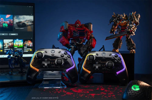 Mandotos GameSir Kaleid Flux Xbox Controller wired gamepad with Hall Effect joystick for Xbox Series X, Series S, and Xbox One.