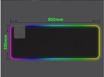 Mandotos gaming mouse pad with non-slip rubber base and smooth surface for precise mouse control.
