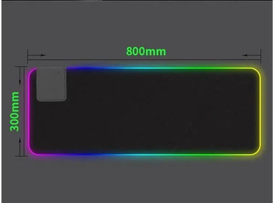 Mandotos gaming mouse pad with non-slip rubber base and smooth surface for precise mouse control.
