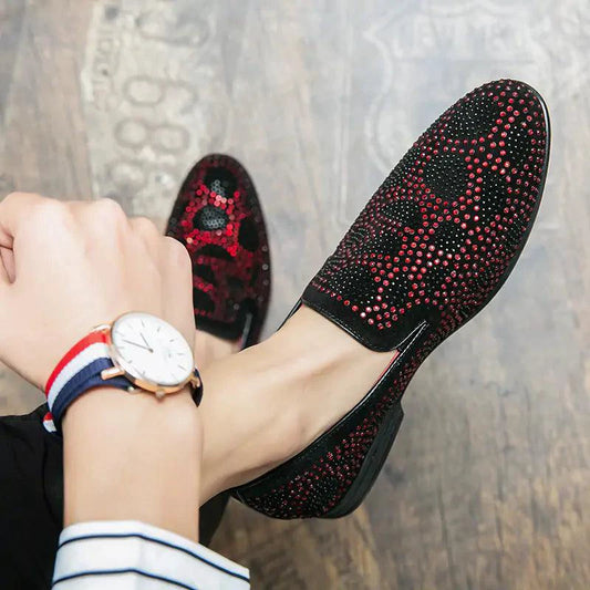 Gent's classic suede footwear by MANDOTOS featuring a sleek design and neutral color, perfect for stylish casual wear.