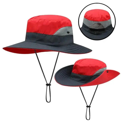Girls' Ponytail UV Shield Sun Hat by MANDOTOS featuring a wide brim and breathable fabric for sun protection and style.