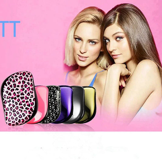 Mandotos GlamWave Luxe hair styling brush with detangling bristles, designed to add shine and smoothness to hair.