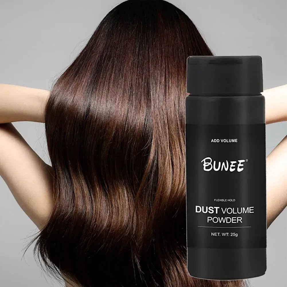 Mandotos hair styling powder for oil control and volume boost, ideal for men and women with fluffy, long-lasting styled hair.