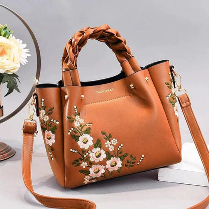 Mandotos tote bag for women with shoulder strap, stylish and spacious handbag for shopping and daily use.