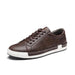 Mandotos handmade men's casual trainer shoes with closed toe, featuring stylish design and comfortable fit.