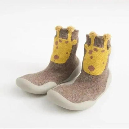 Mandotos Happy Feet toddler shoes in vibrant colors with soft soles and adjustable straps for comfortable early walking.