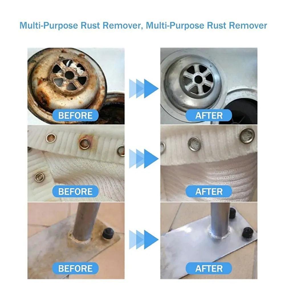 MANDOTOS HGKJ car paint and wheel iron particles powder cleaner spray removing rust and dust from metal surfaces and auto rims.