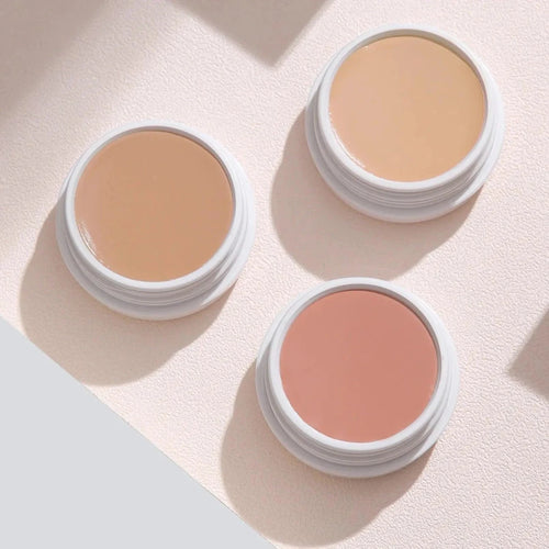 Mandotos high coverage concealer and waterproof foundation for face makeup, covering dark circles, freckles, and blemishes.