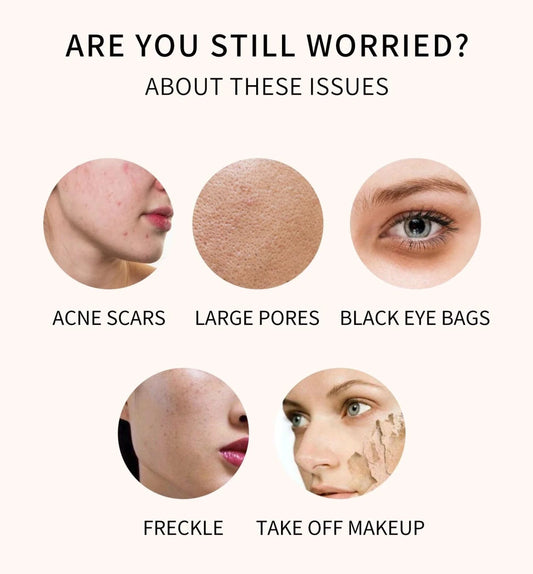 Mandotos high-coverage concealer and waterproof foundation with BB cream for face makeup, covering dark circles and freckles.